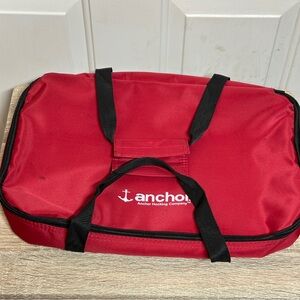 Anchor Hocking Carry‎ Outs 9x13 Insulated Bag, Temp' Assure Red/Black No Dish